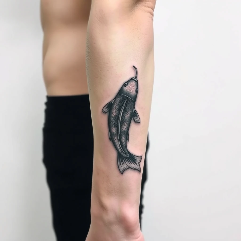 Koi fish tattoo