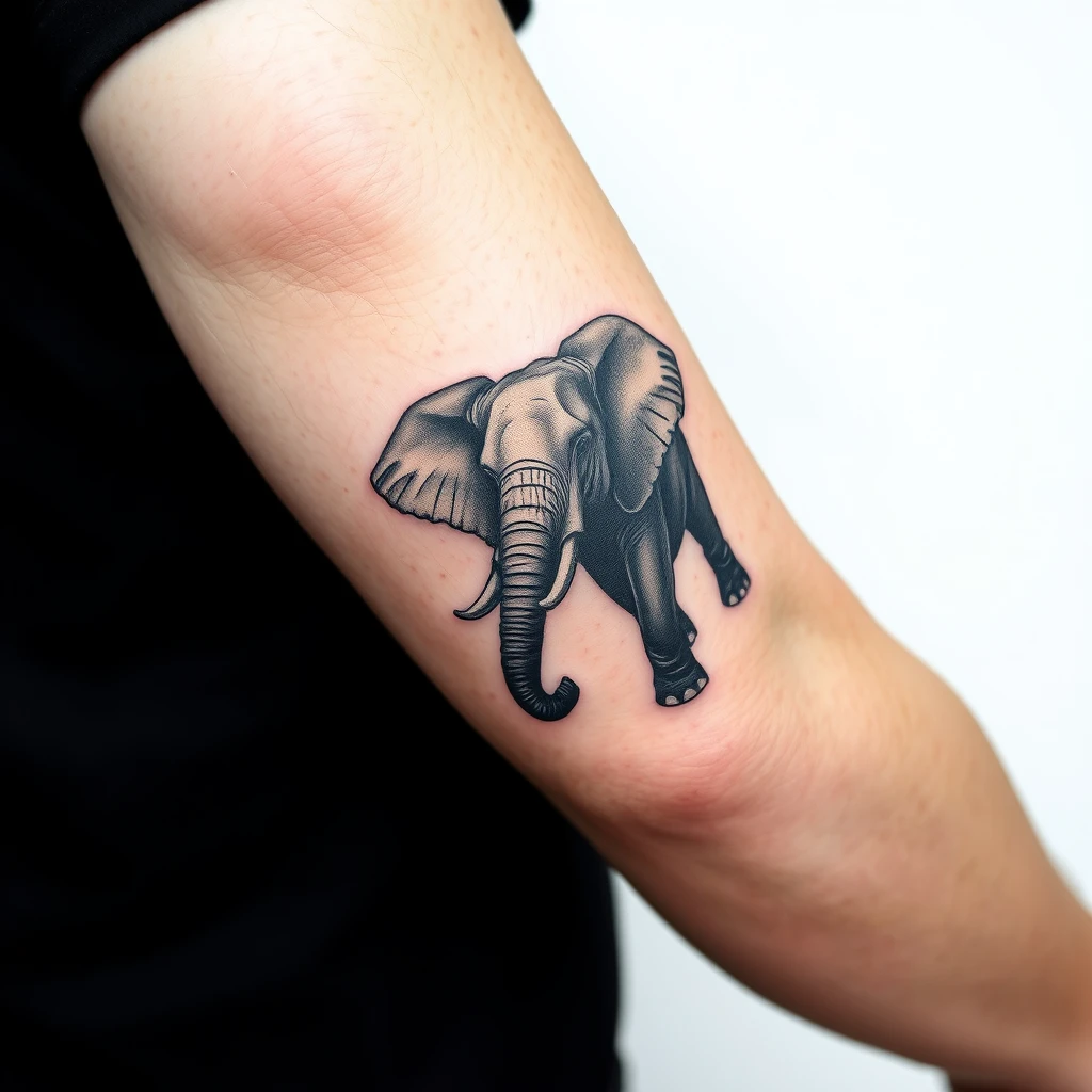 Elephant tattoo