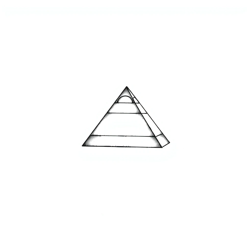 Pyramid tattoo