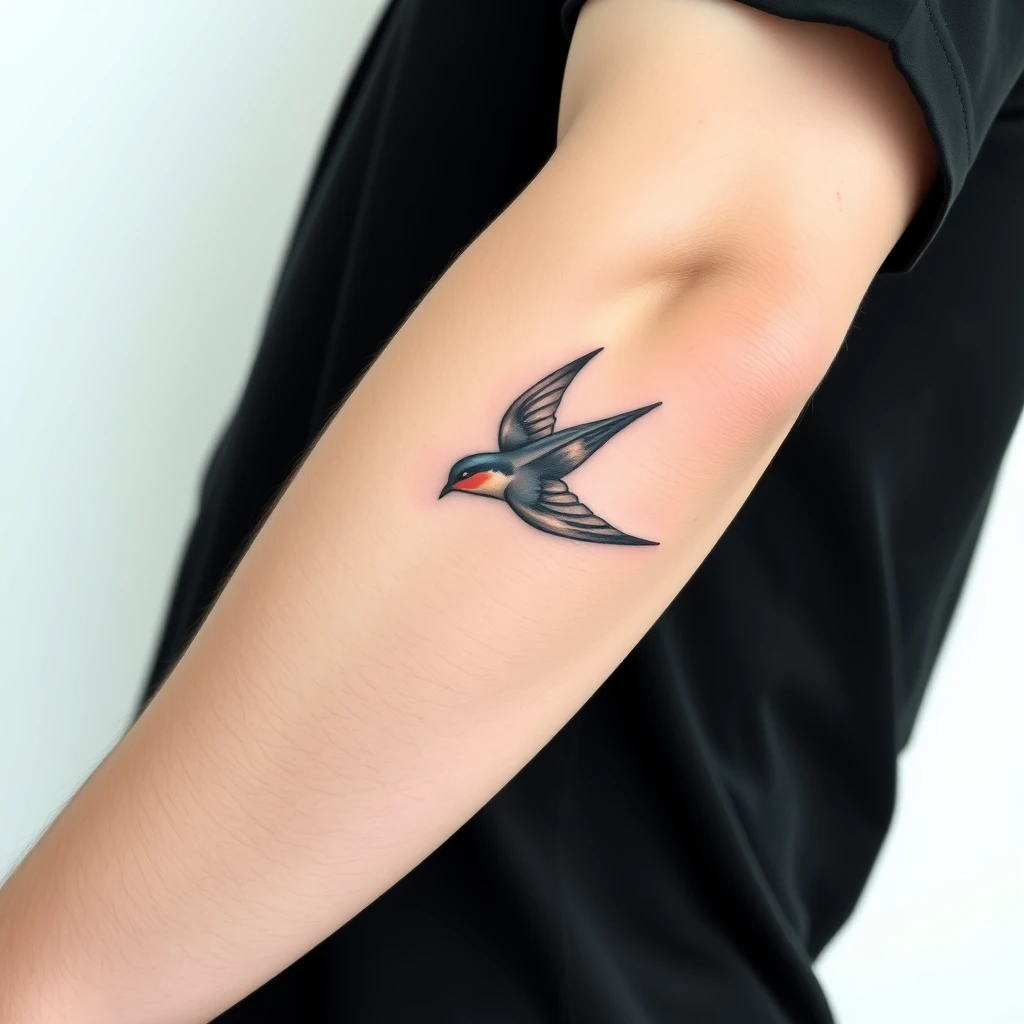 Swallow tattoo