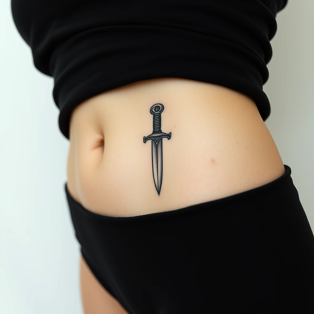 Dagger tattoo