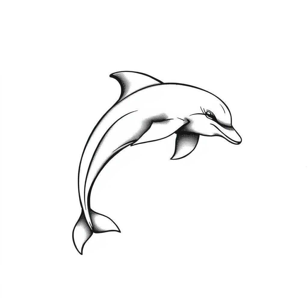 Dolphin tattoo