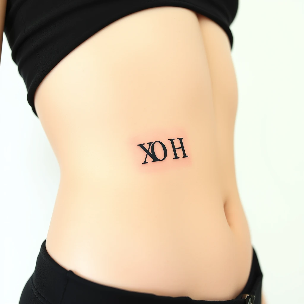 Roman numerals tattoo