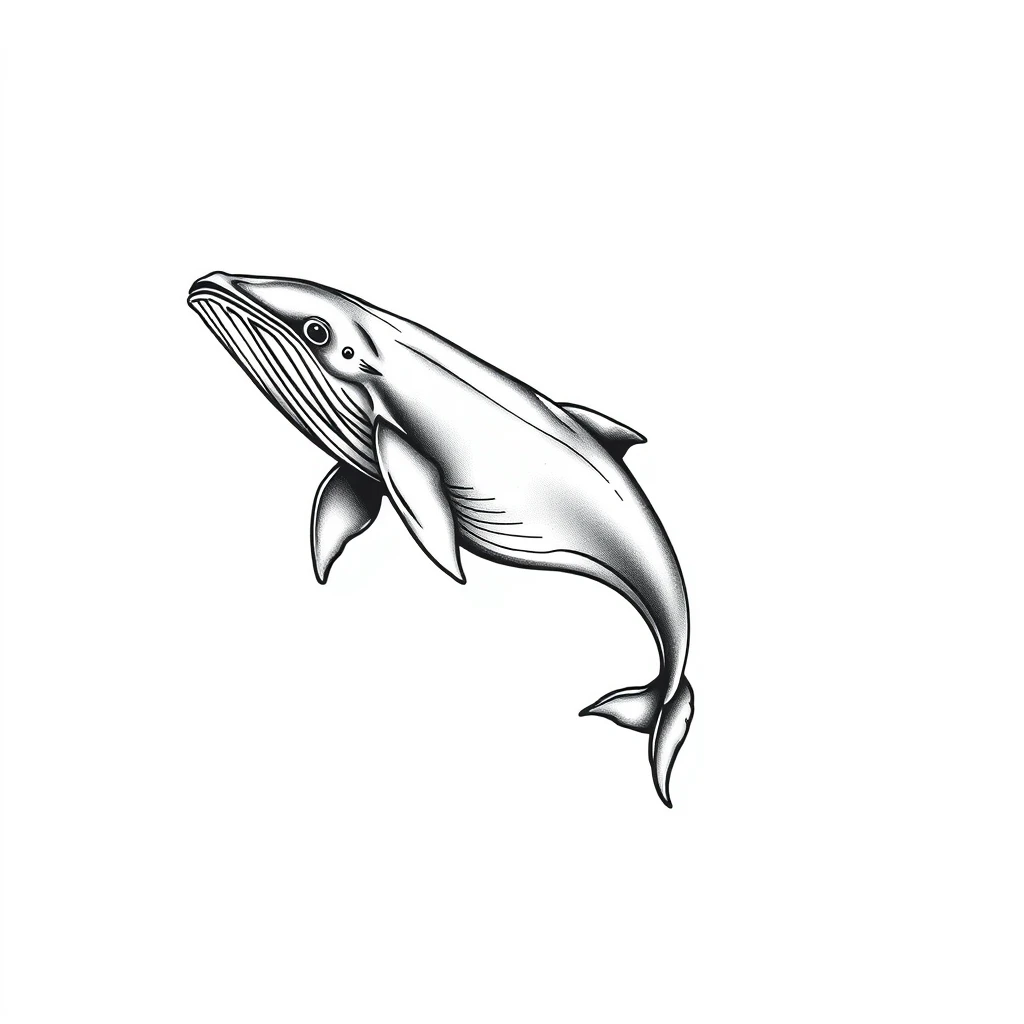 Whale tattoo