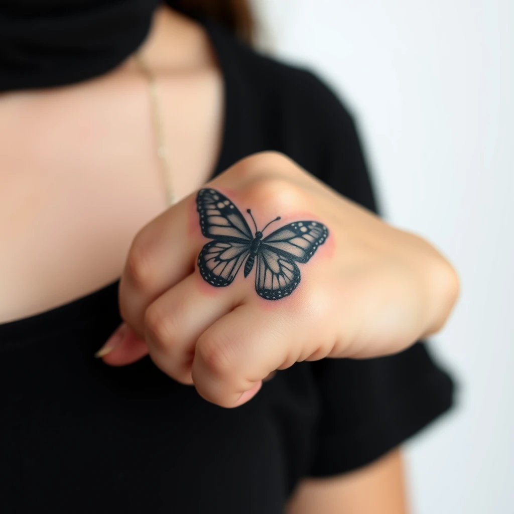 Butterfly tattoo