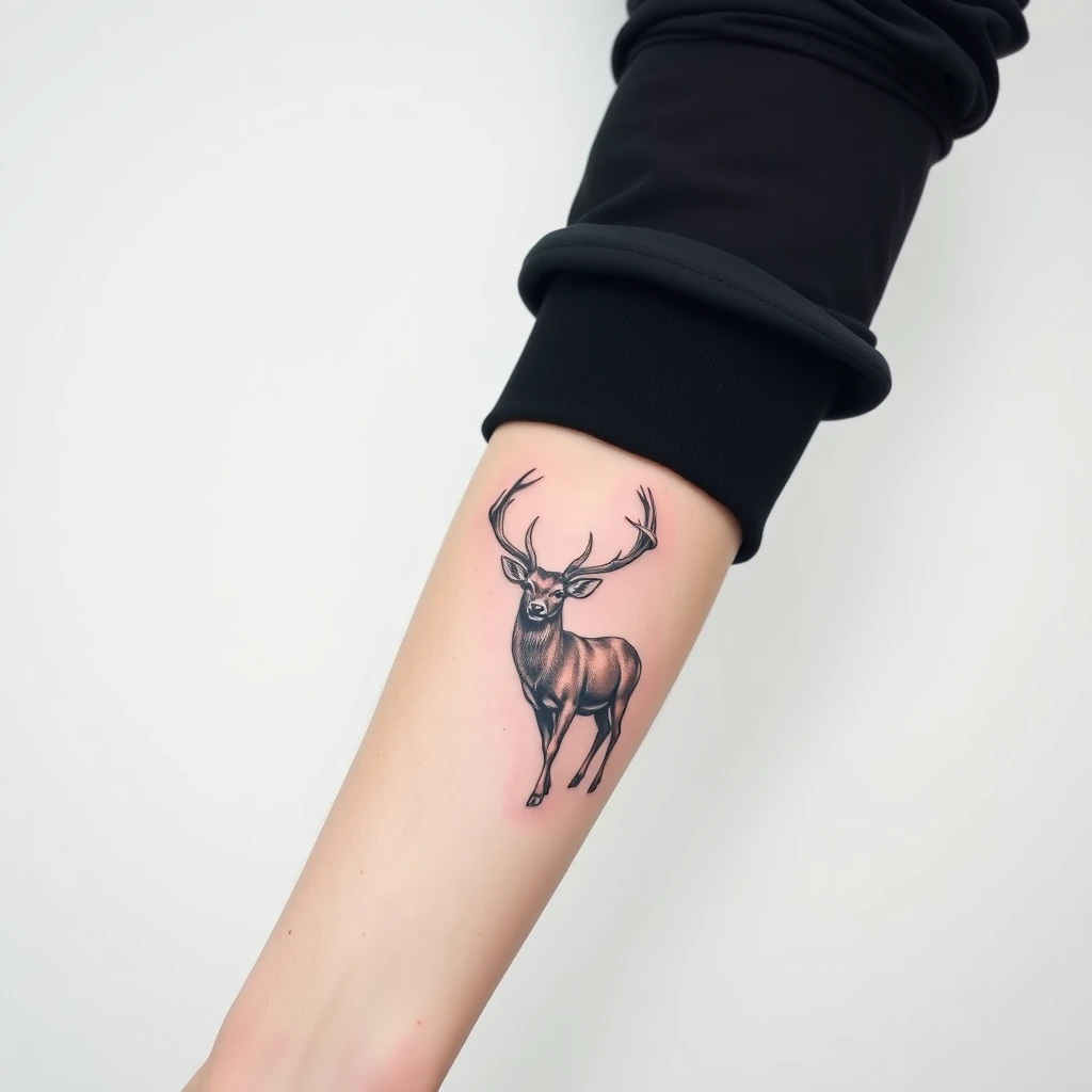 Deer tattoo