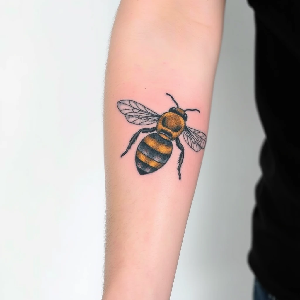 Bee tattoo