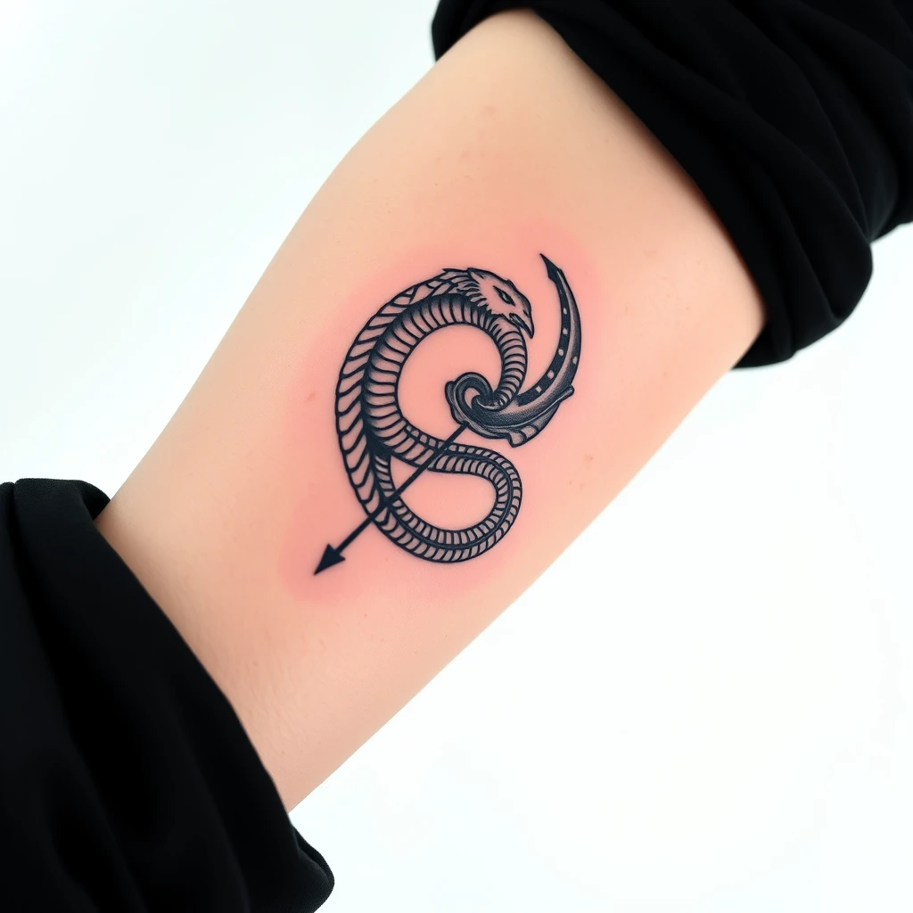 Ouroboros tattoo