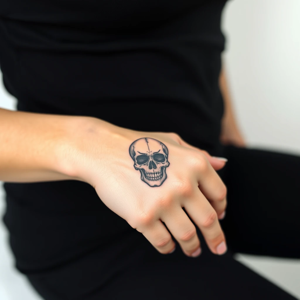 Sugar skull tattoo