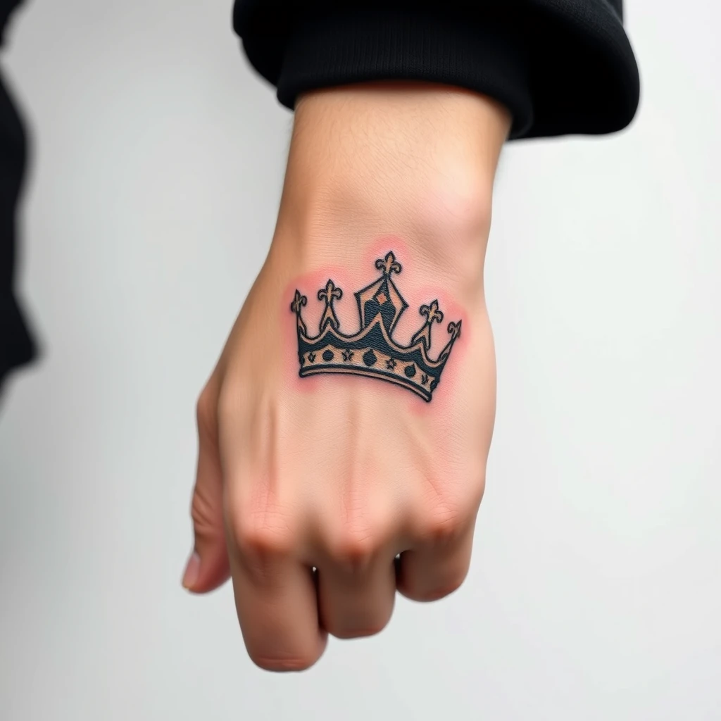 Crown tattoo