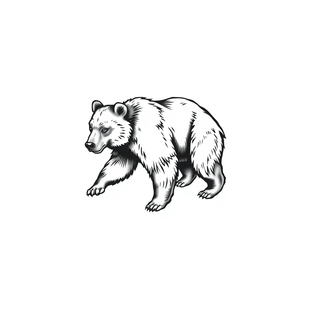 Bear tattoo