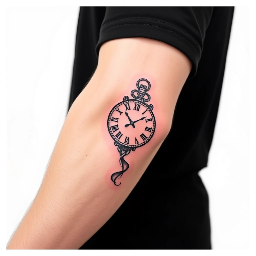 Clock tattoo