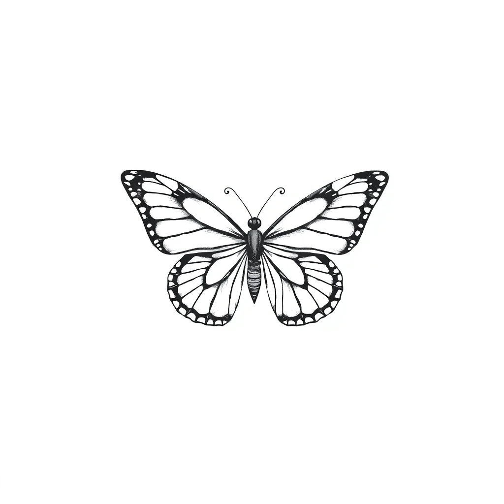 Butterfly tattoo