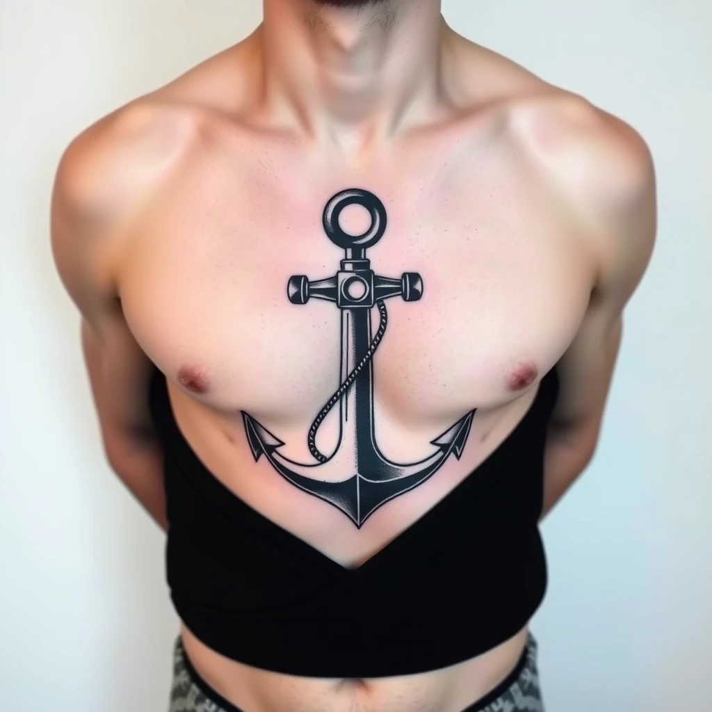 Anchor tattoo