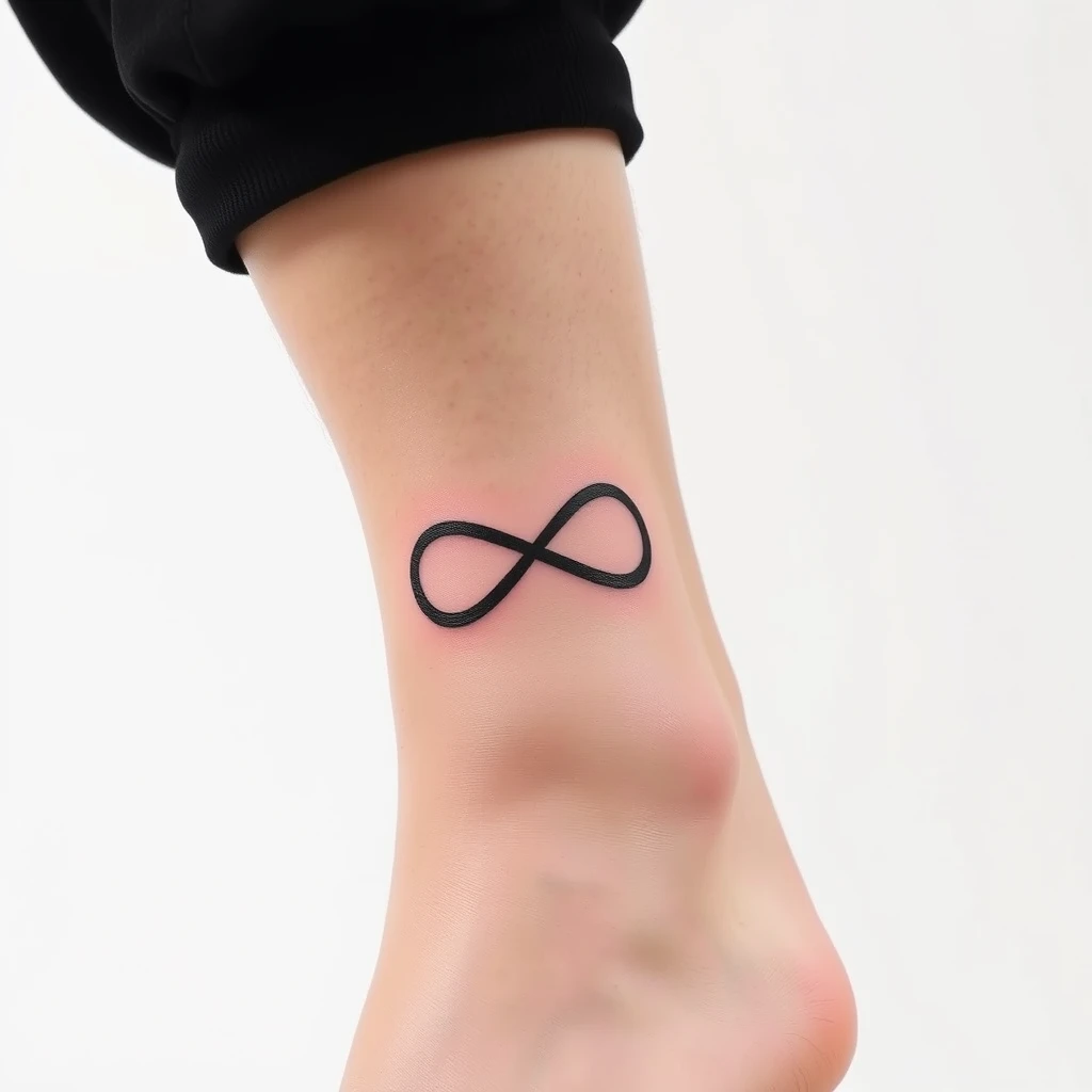 Infinity symbol tattoo