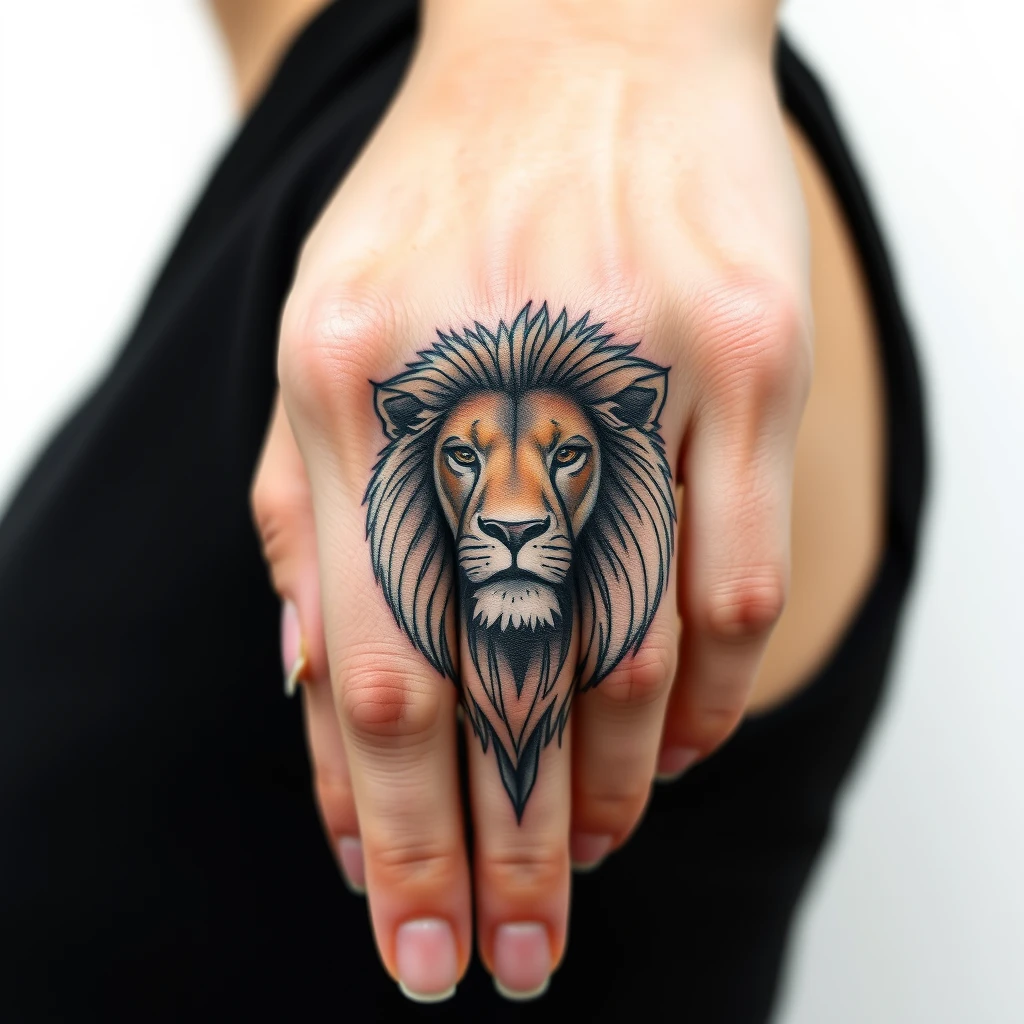 Lion tattoo