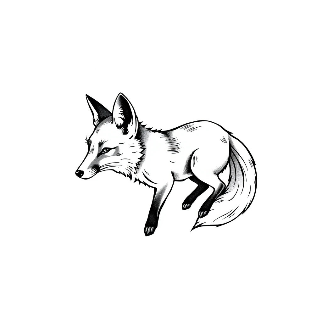 Fox tattoo