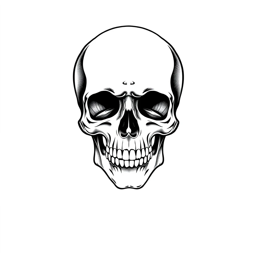 Skull tattoo