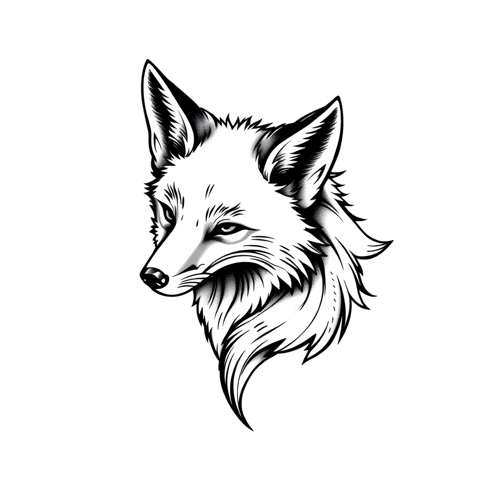 Fox tattoo