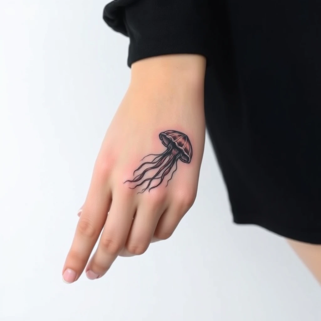 Jellyfish tattoo