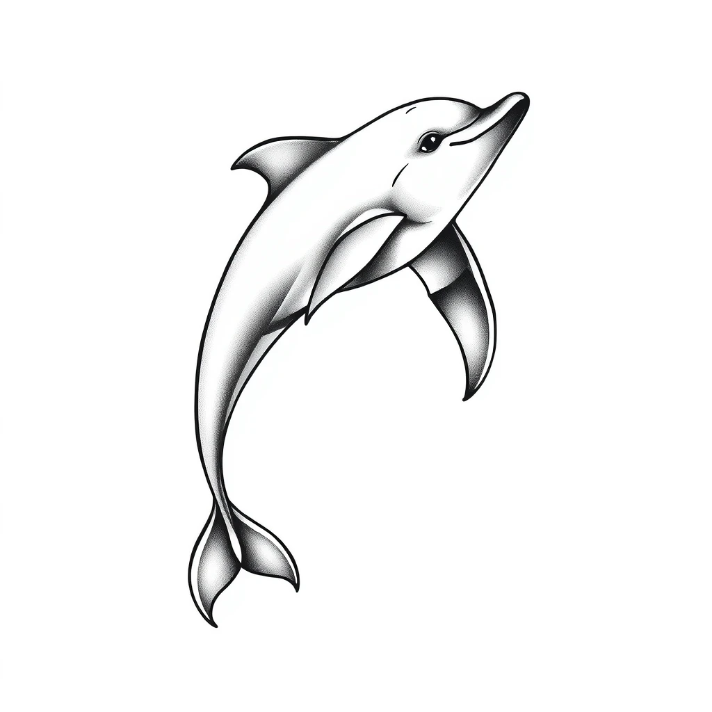 Dolphin tattoo