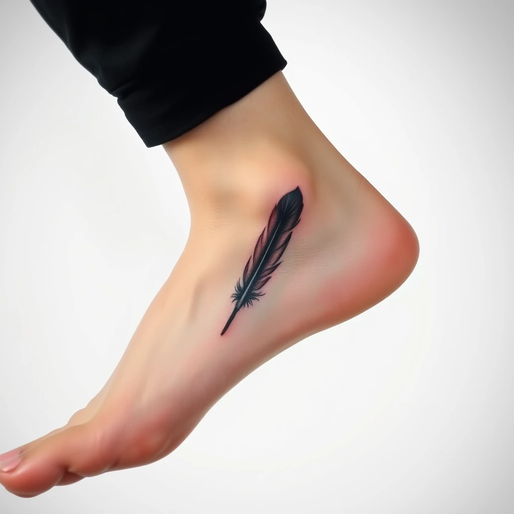 Feather tattoo