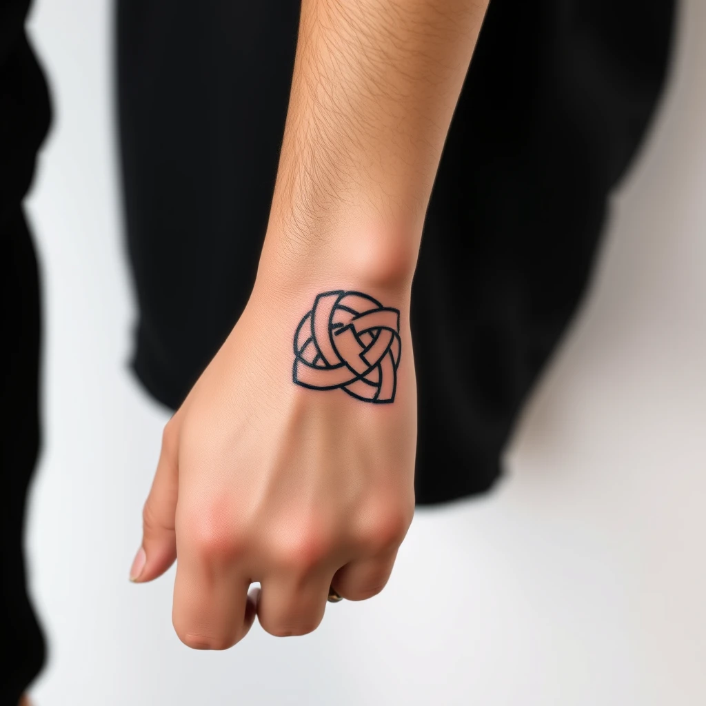 Celtic knot tattoo