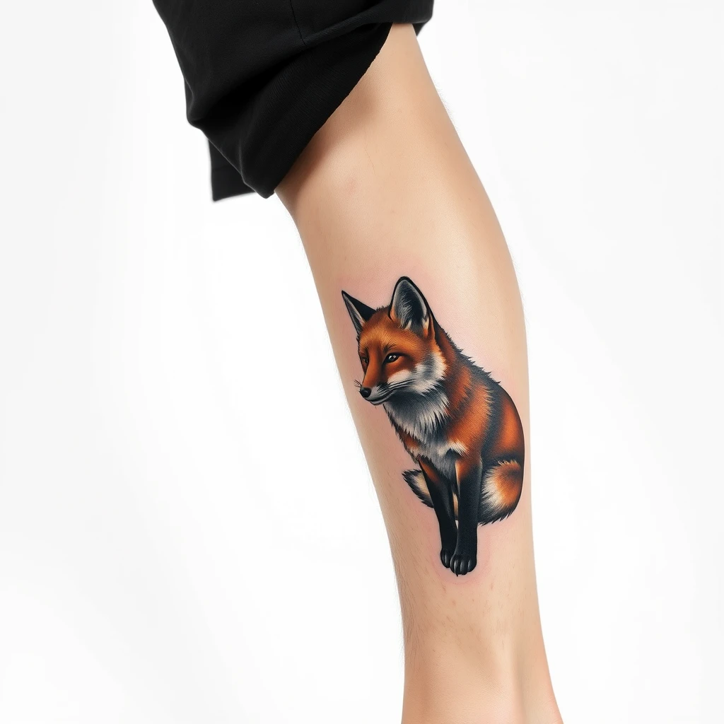 Fox tattoo