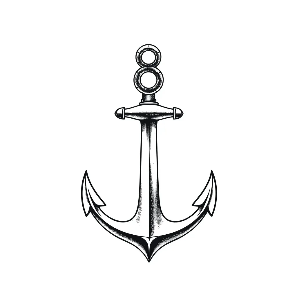 Anchor tattoo