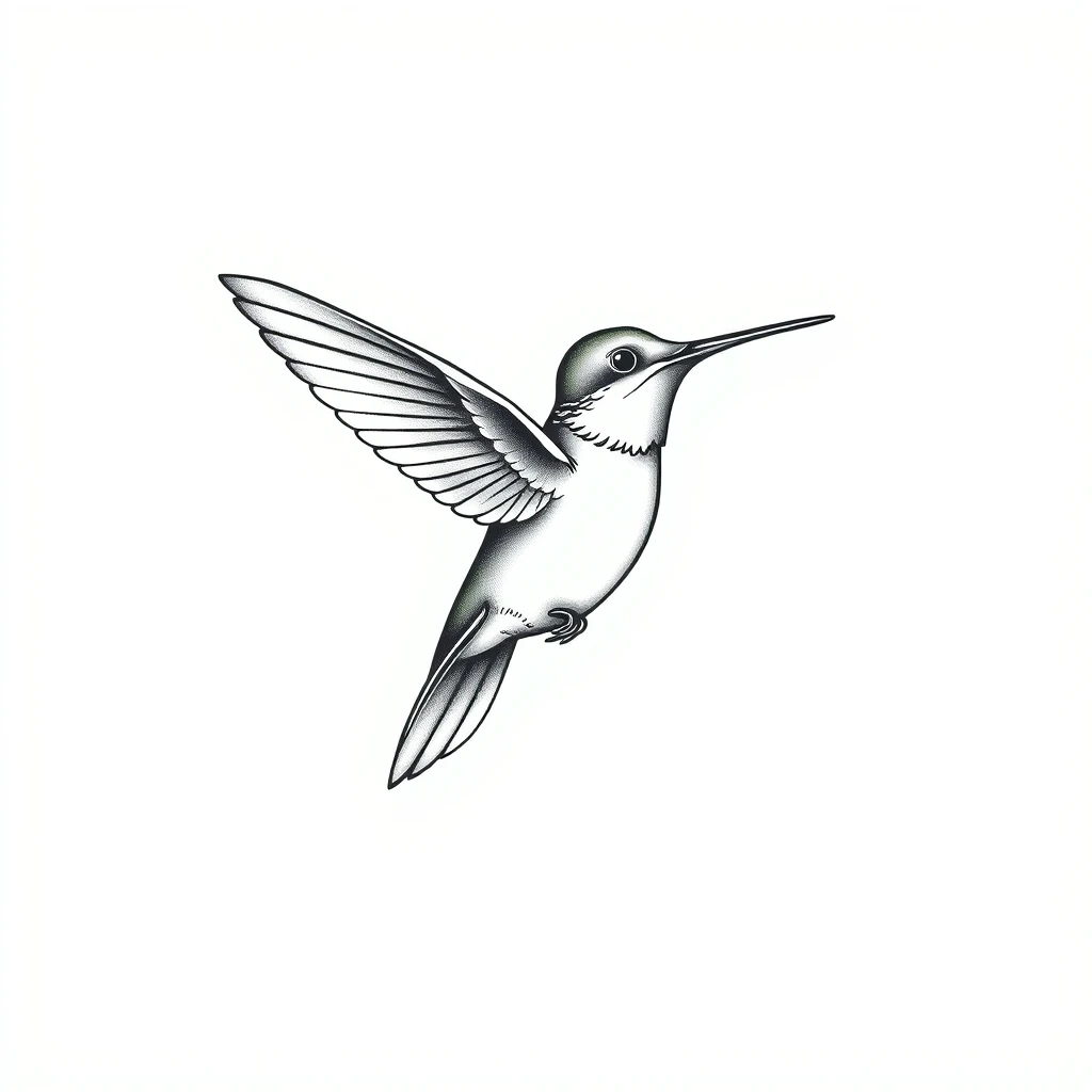 Hummingbird tattoo