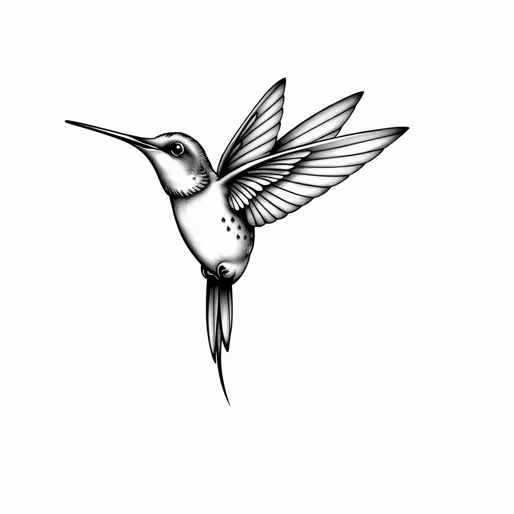 Hummingbird tattoo