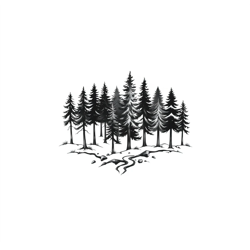 Forest tattoo