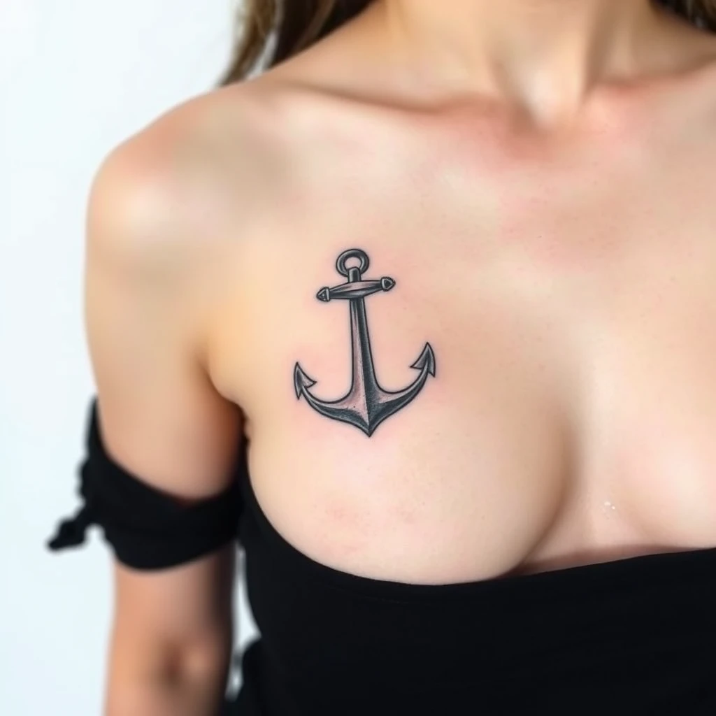 Anchor tattoo