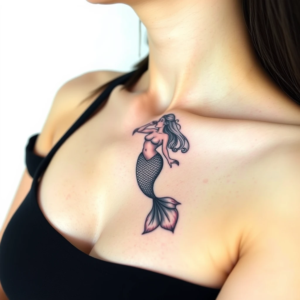 Mermaid tattoo