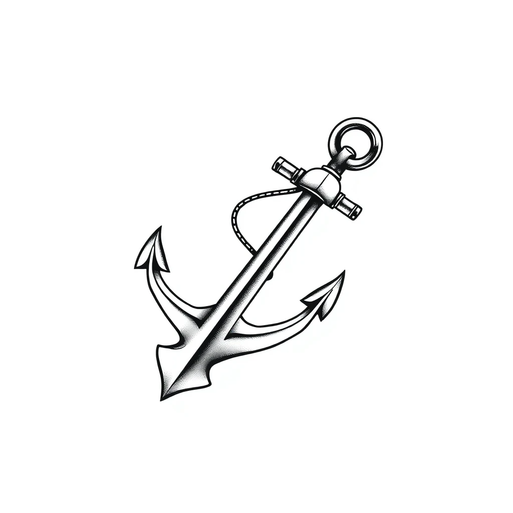 Anchor tattoo