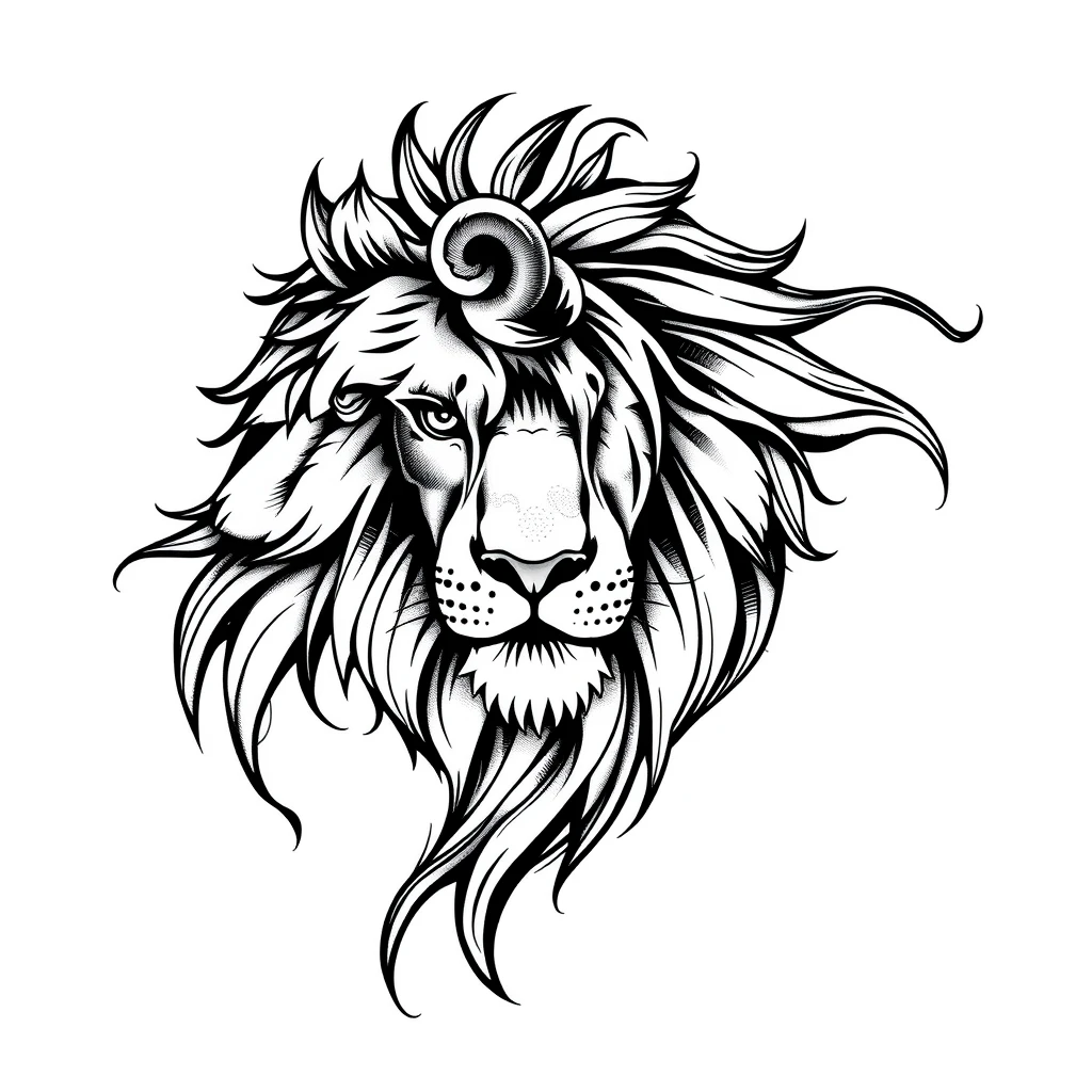 Lion tattoo