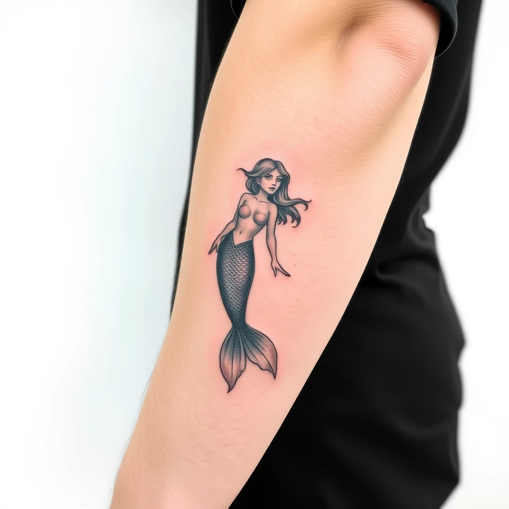 Mermaid tattoo