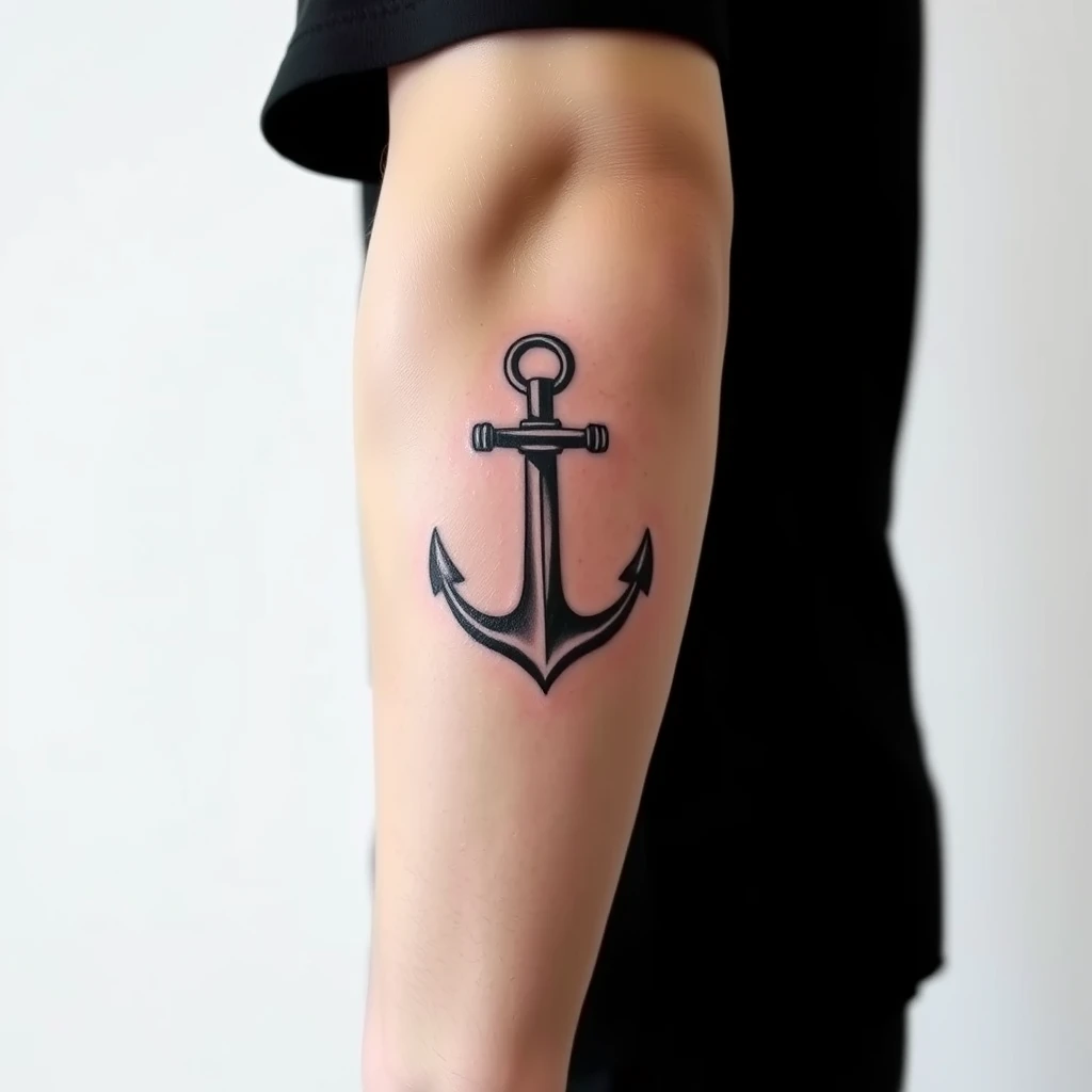 Anchor tattoo