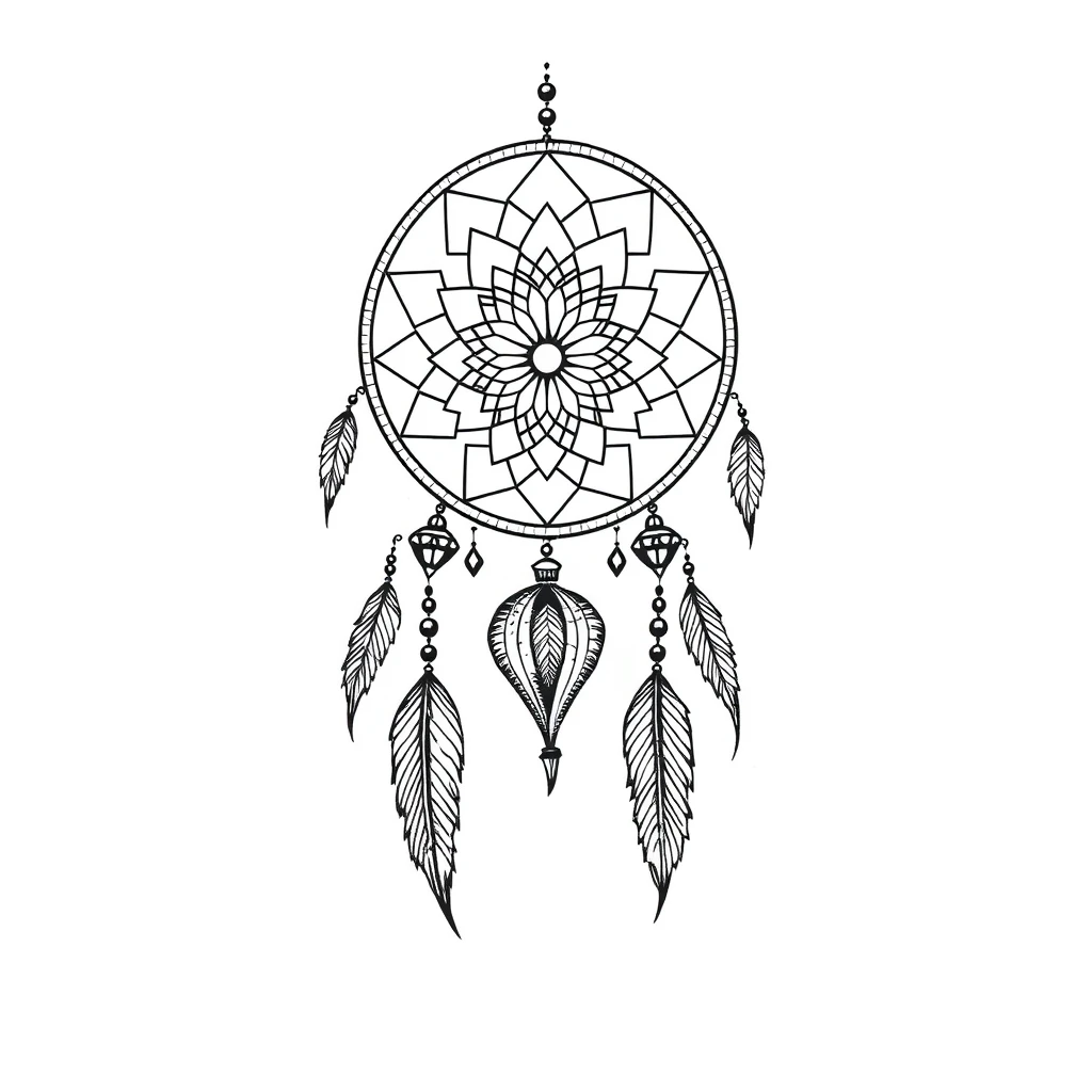 Dreamcatcher tattoo