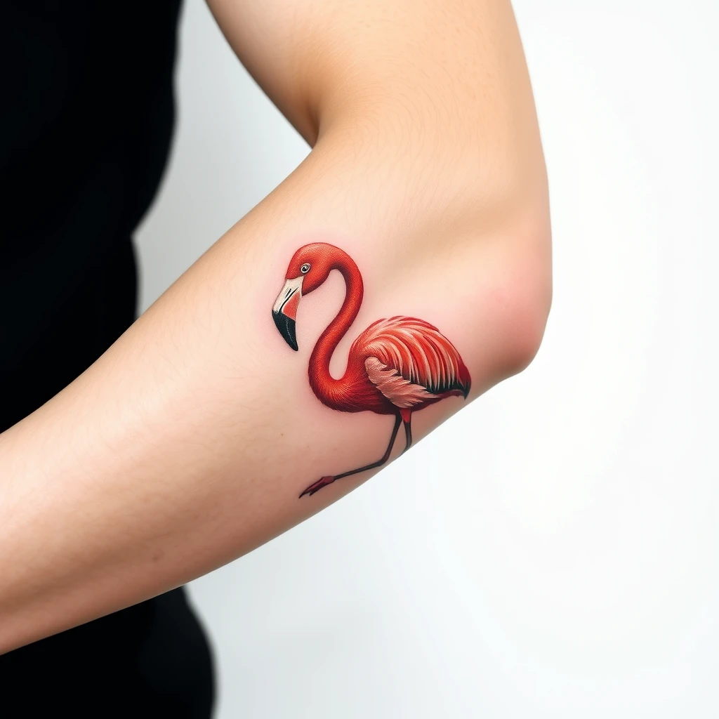 Flamingo tattoo