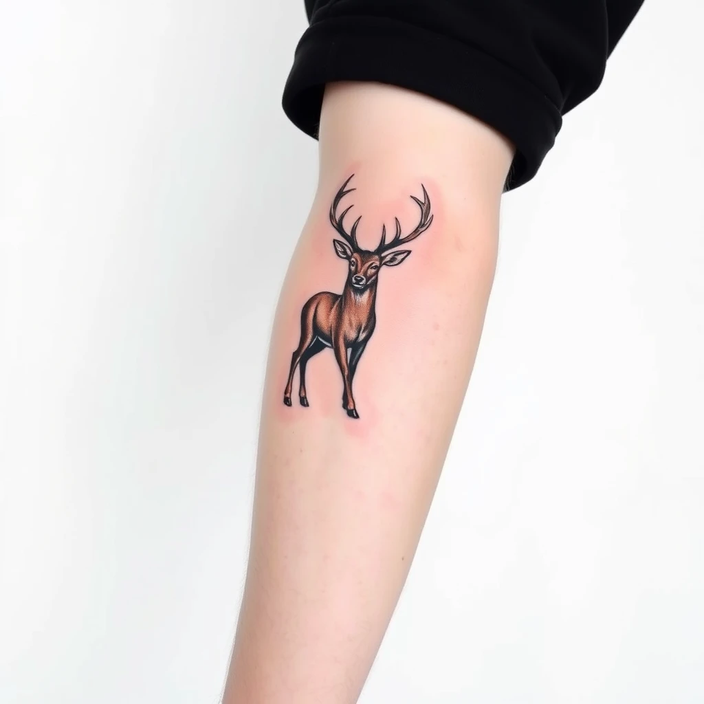 Deer tattoo