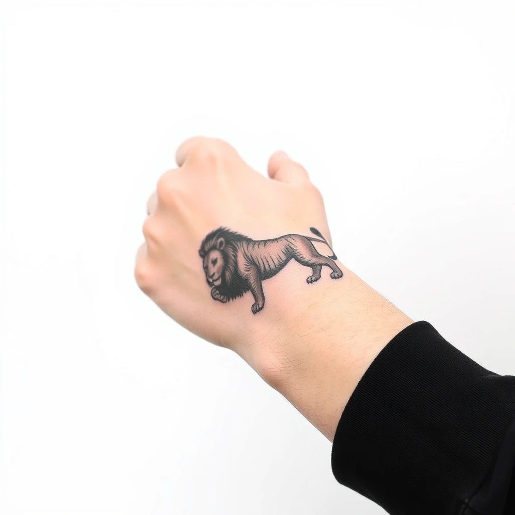 Lion tattoo