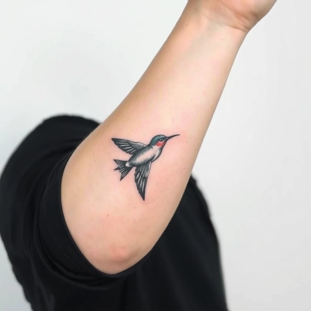 Swallow tattoo