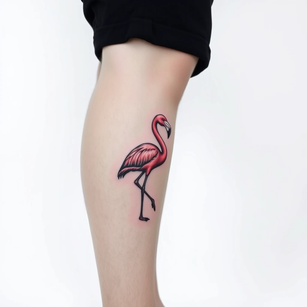 Flamingo tattoo