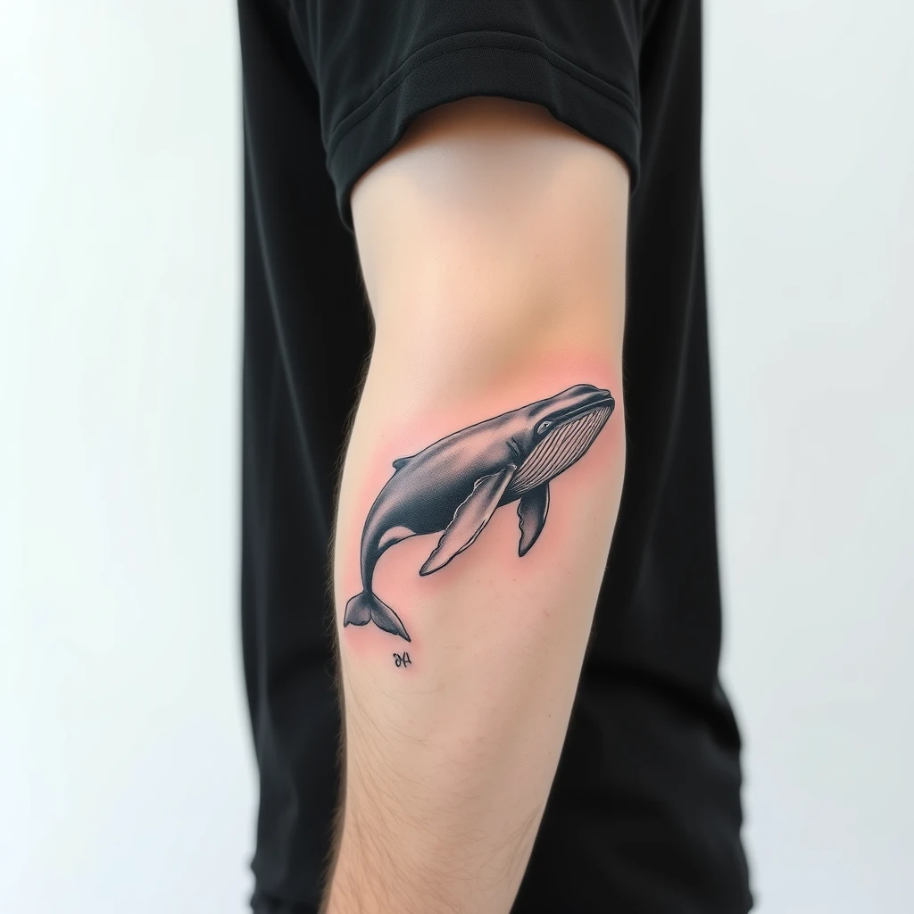 Whale tattoo