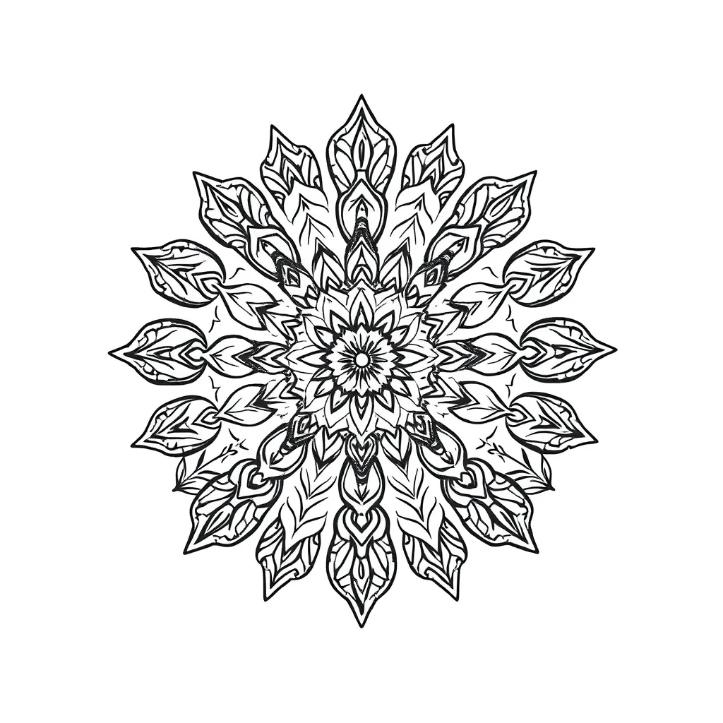 Mandala tattoo