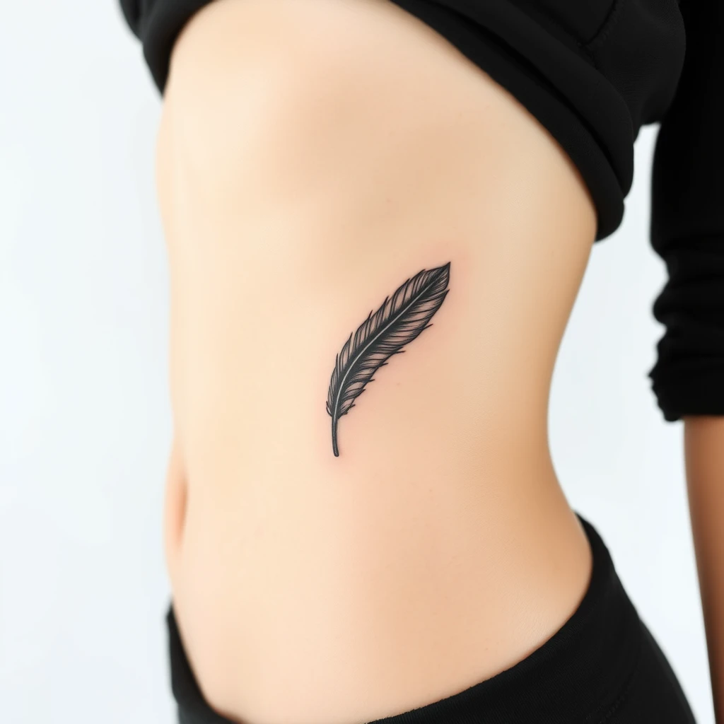 Feather tattoo