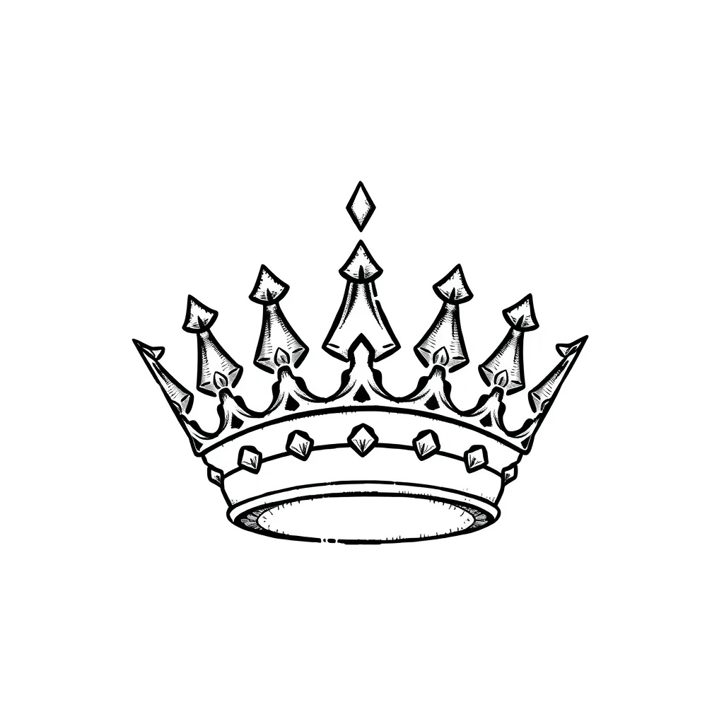 Crown tattoo