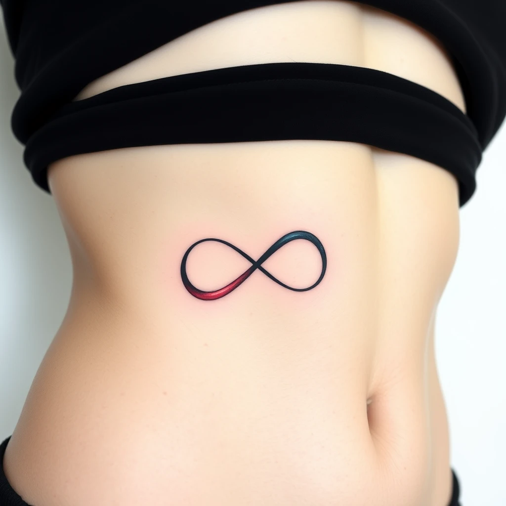 Infinity symbol tattoo