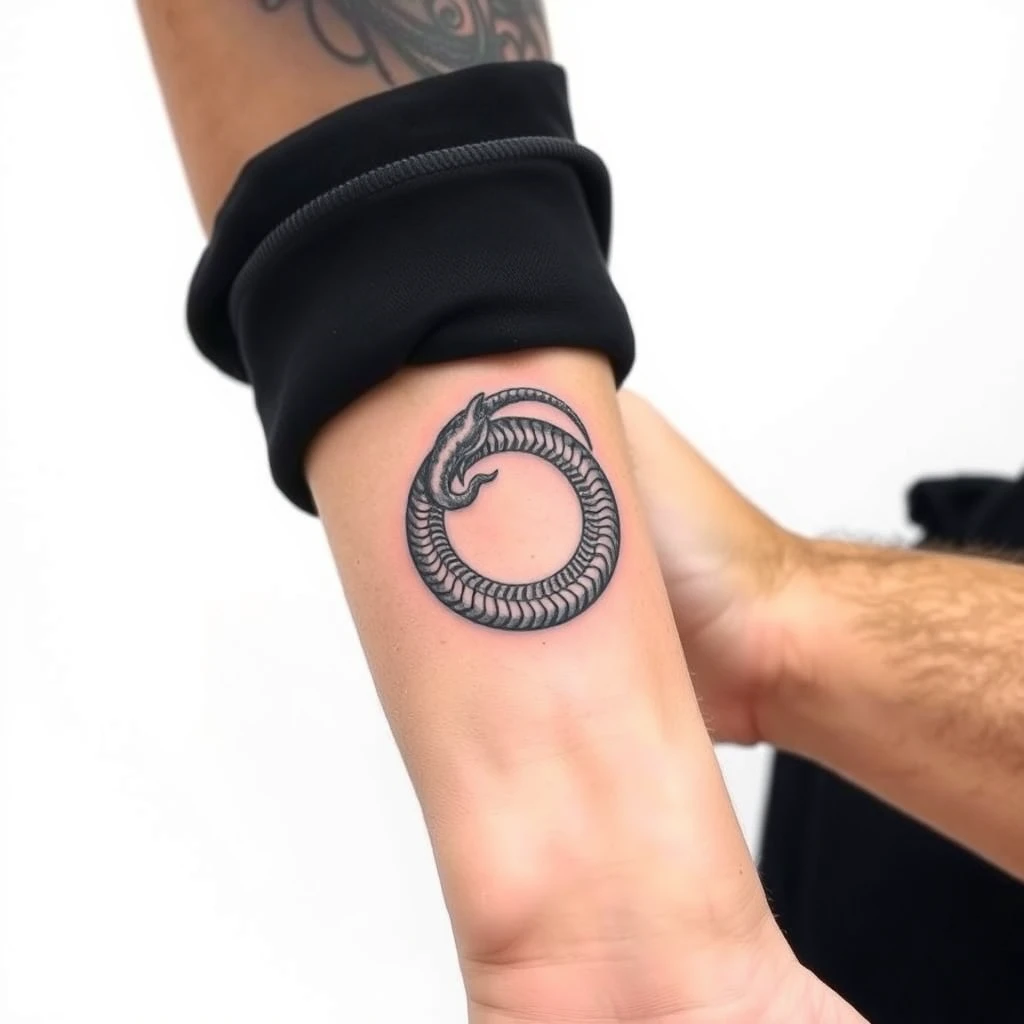 Ouroboros tattoo